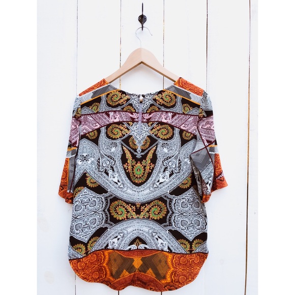 Twelfth Street By Cynthia Vincent Shirt Tail Tee M - Picture 7 of 11